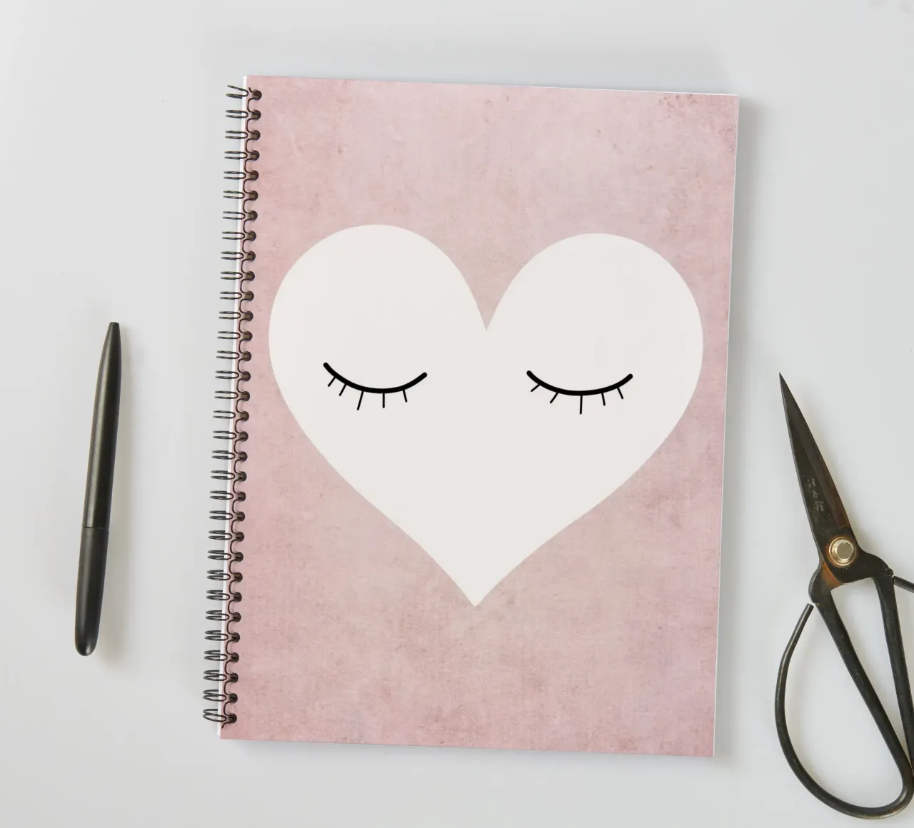 Herz träumt spiral notebook by BAINAI KIDS