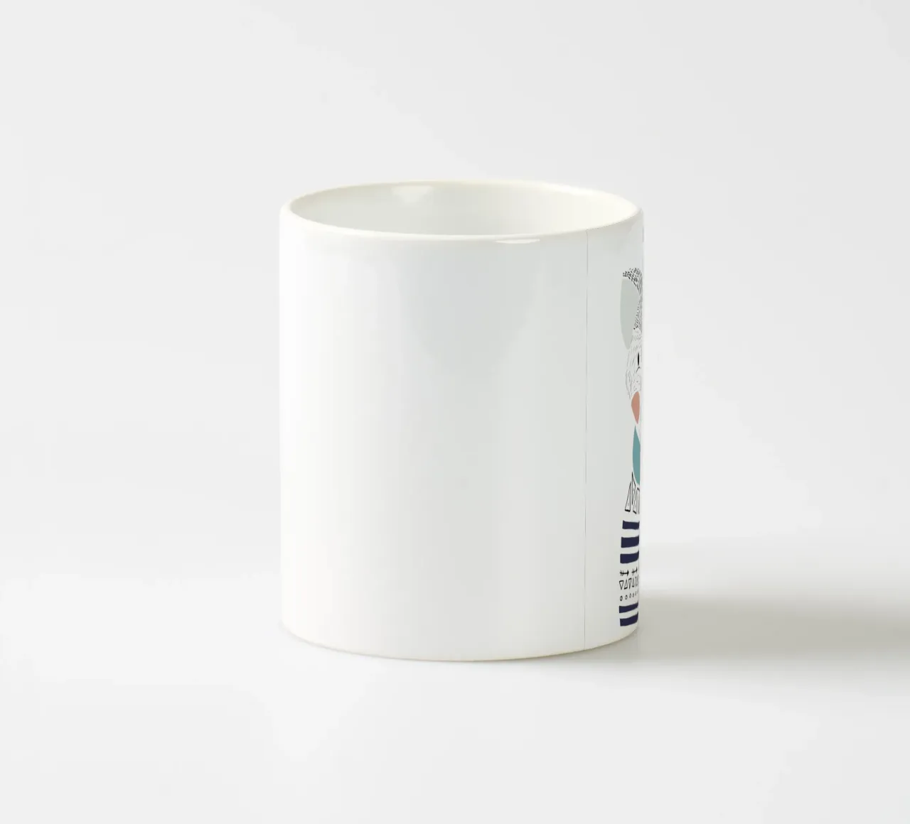 Skandinavischer Fuchs tazza in ceramica da BAINAI KIDS