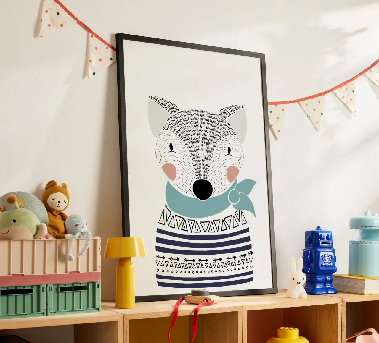 Skandinavischer Fuchs carta hahnemühle da BAINAI KIDS