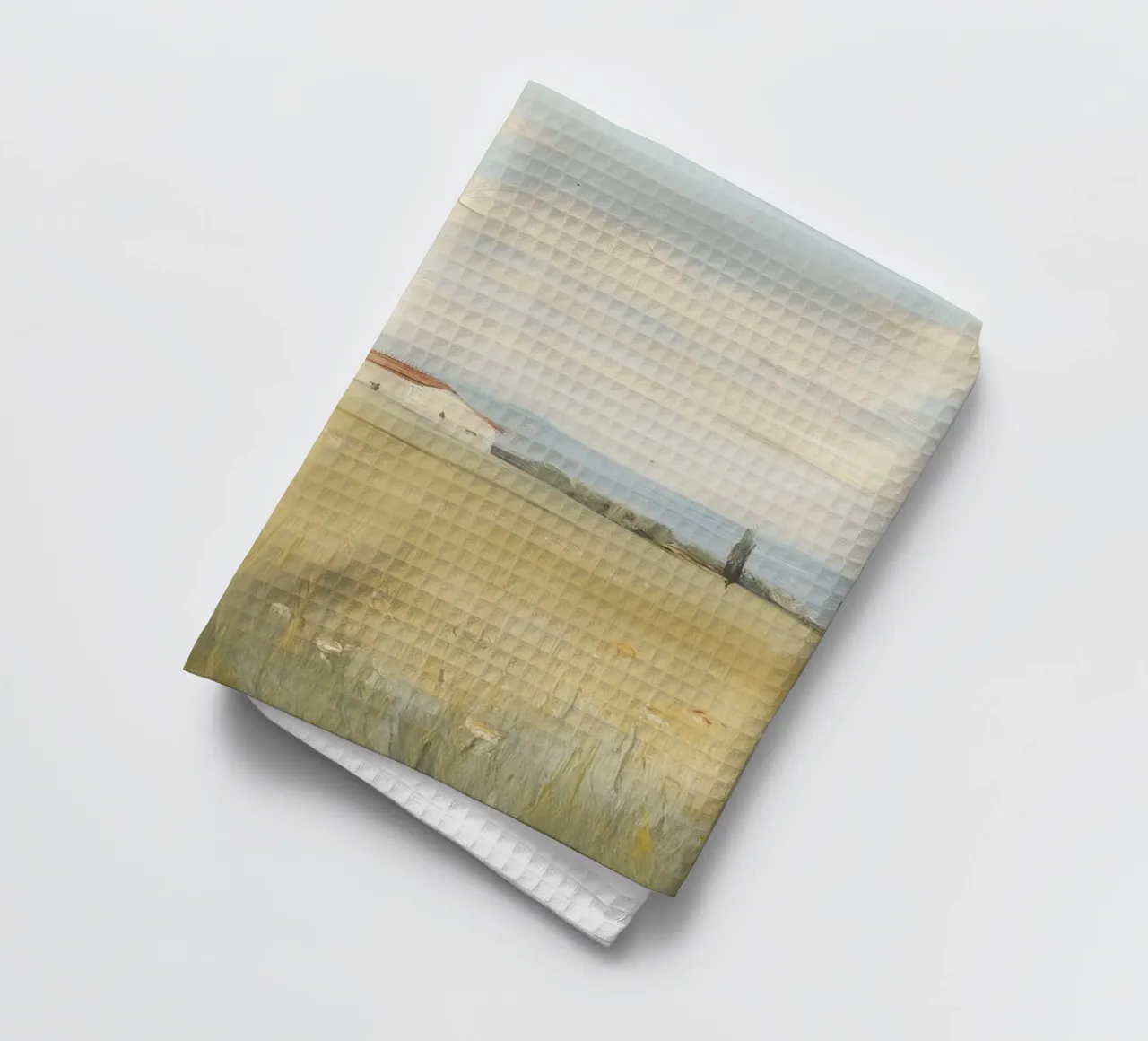 Campagna toscana canovaccio da cucina da Melloi Art Print