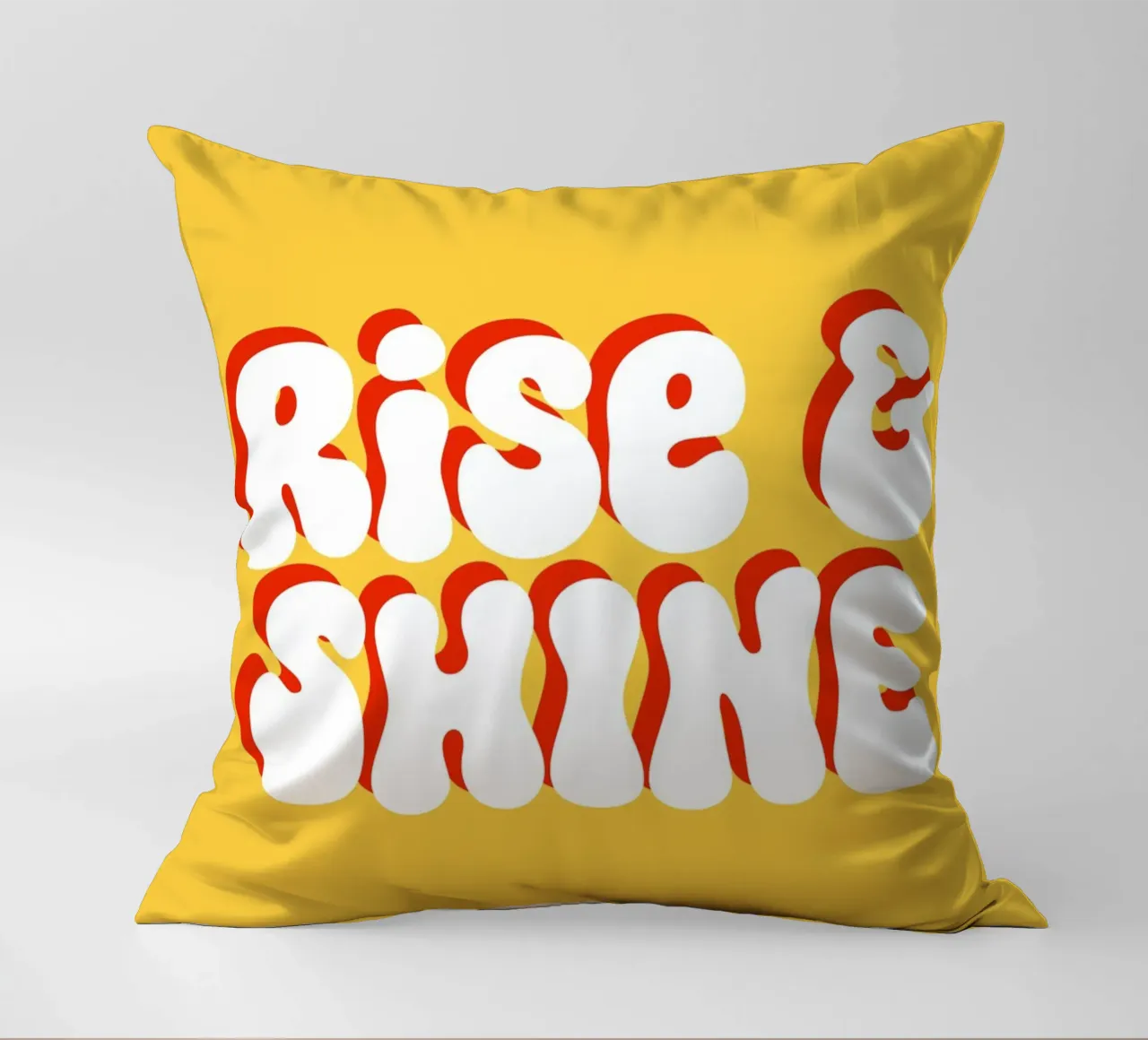 Rise and shine cuscino da BAINAI QUOTES