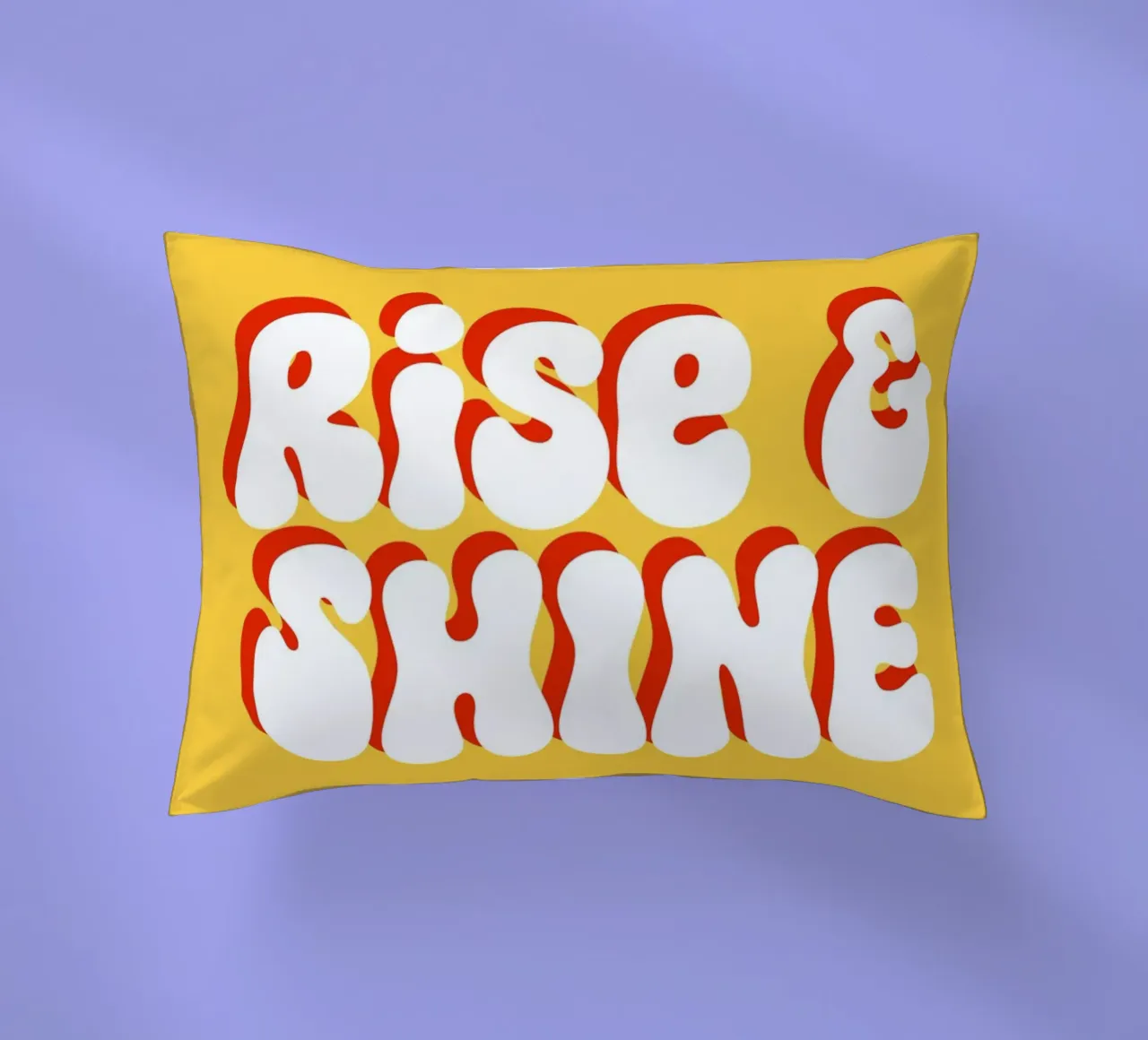 Rise and shine cuscino da BAINAI QUOTES