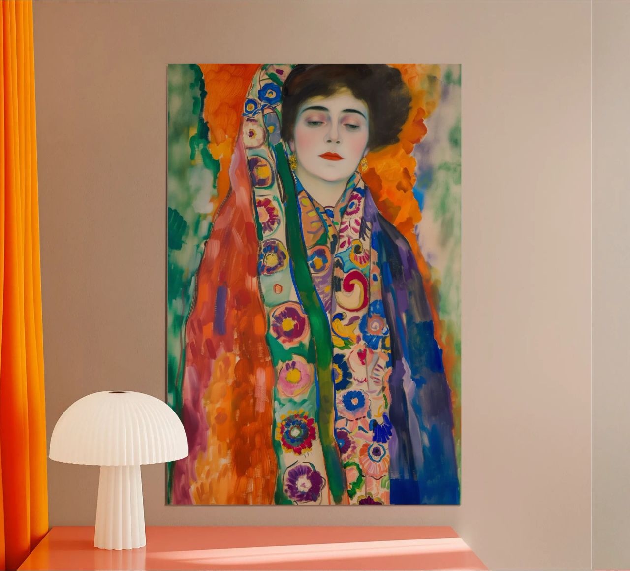 Klimt Fräulein Lieser Poster von Carinaprint