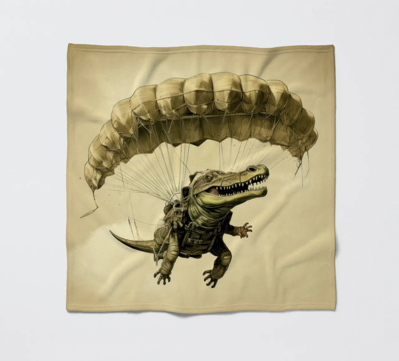 Croco coperta in pile da Luna & Noctua