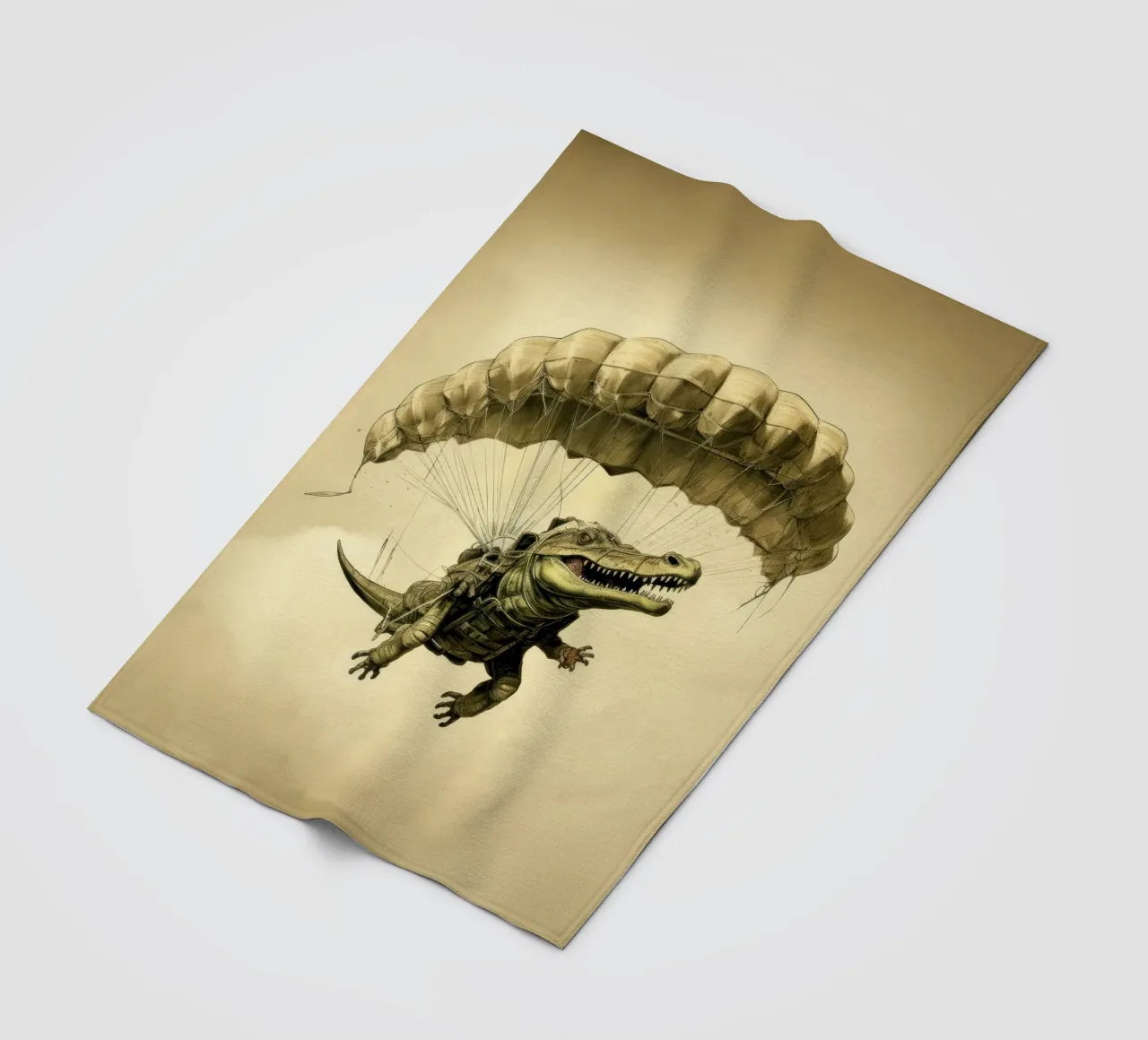 Croco coperta in pile da Luna & Noctua