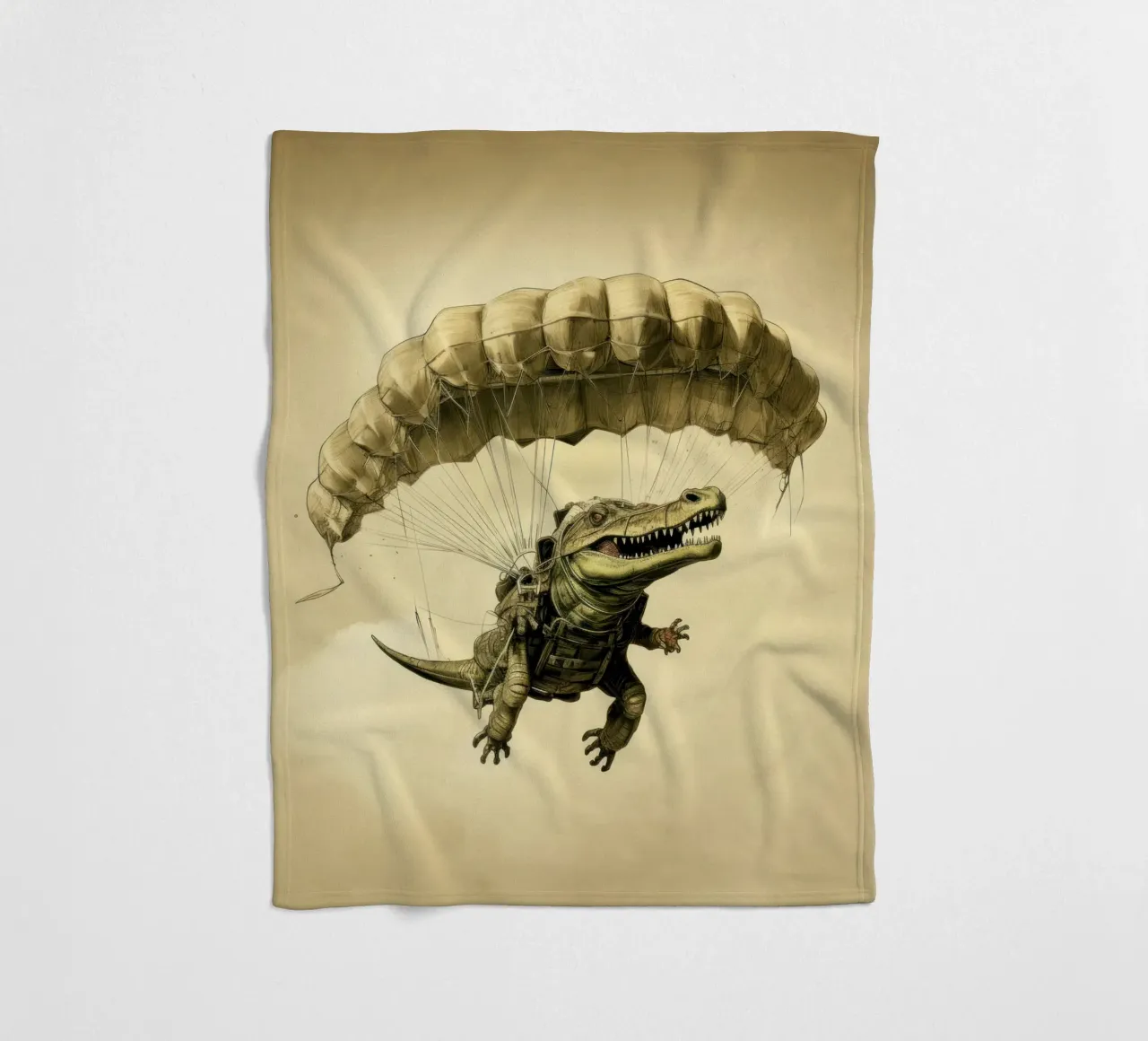 Croco coperta in pile da Luna & Noctua
