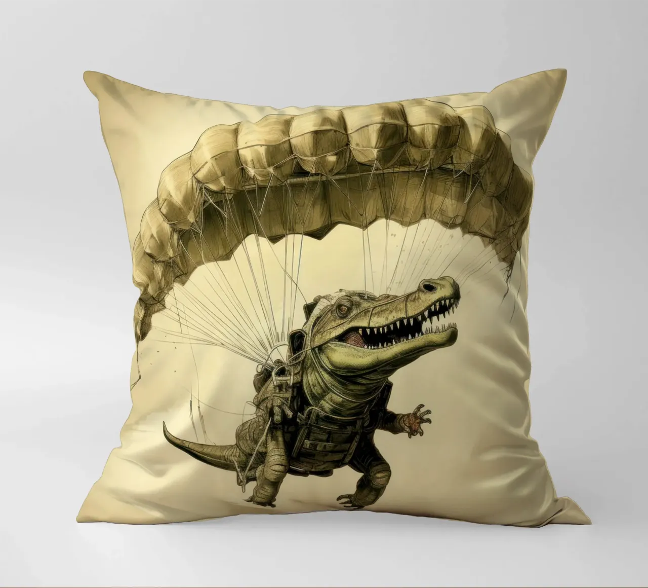 Croco cuscino da Luna & Noctua