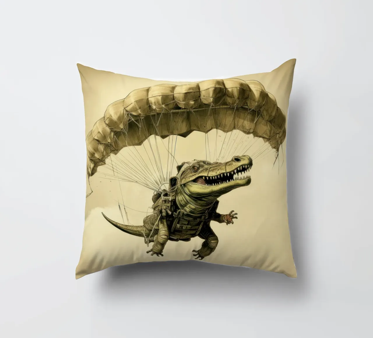 Croco cuscino da Luna & Noctua