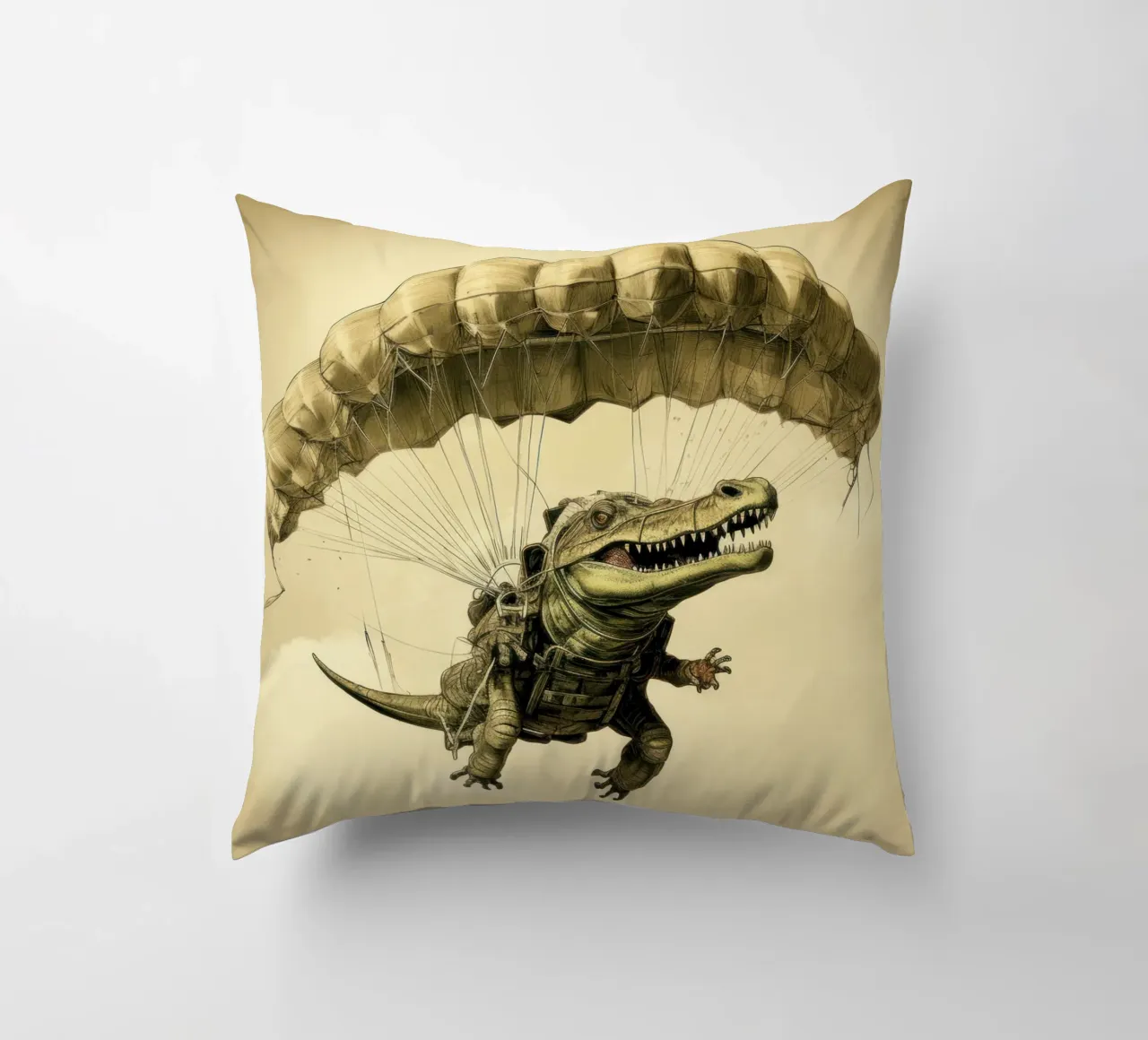 Croco cuscino da Luna & Noctua