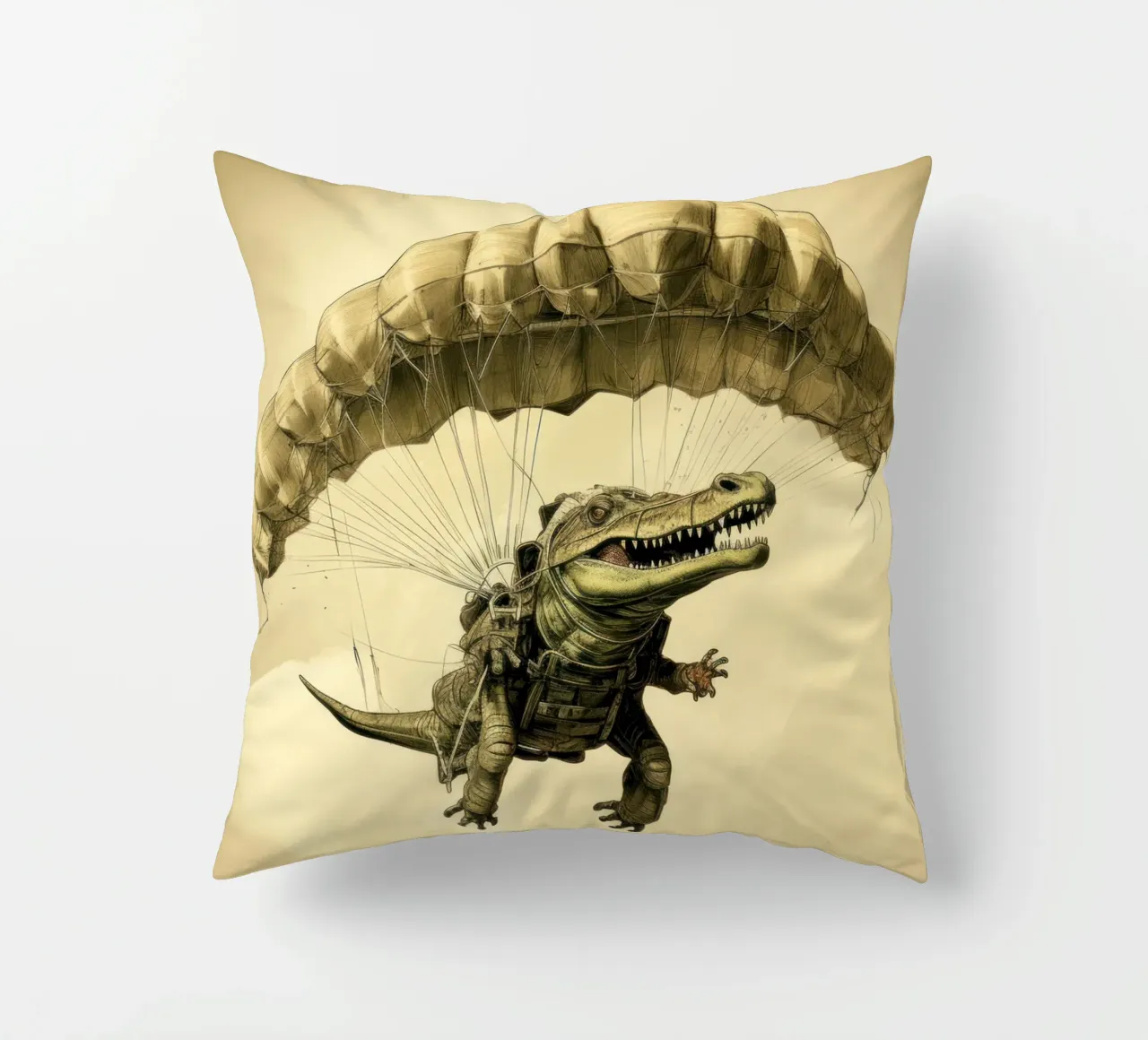 Croco cuscino da Luna & Noctua