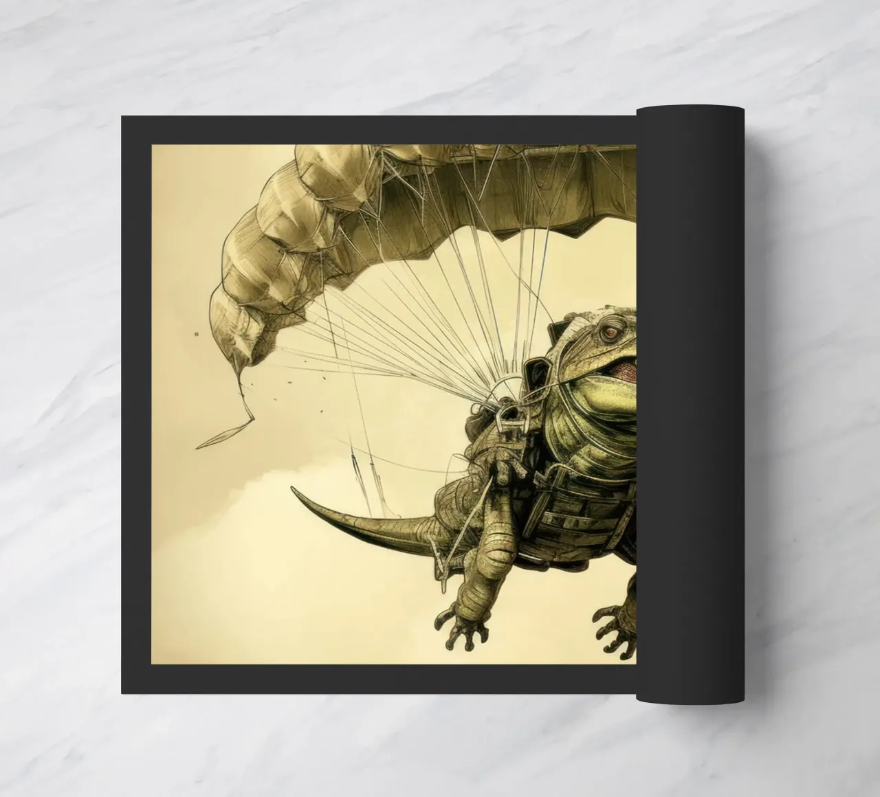 Croco doormat by Luna & Noctua