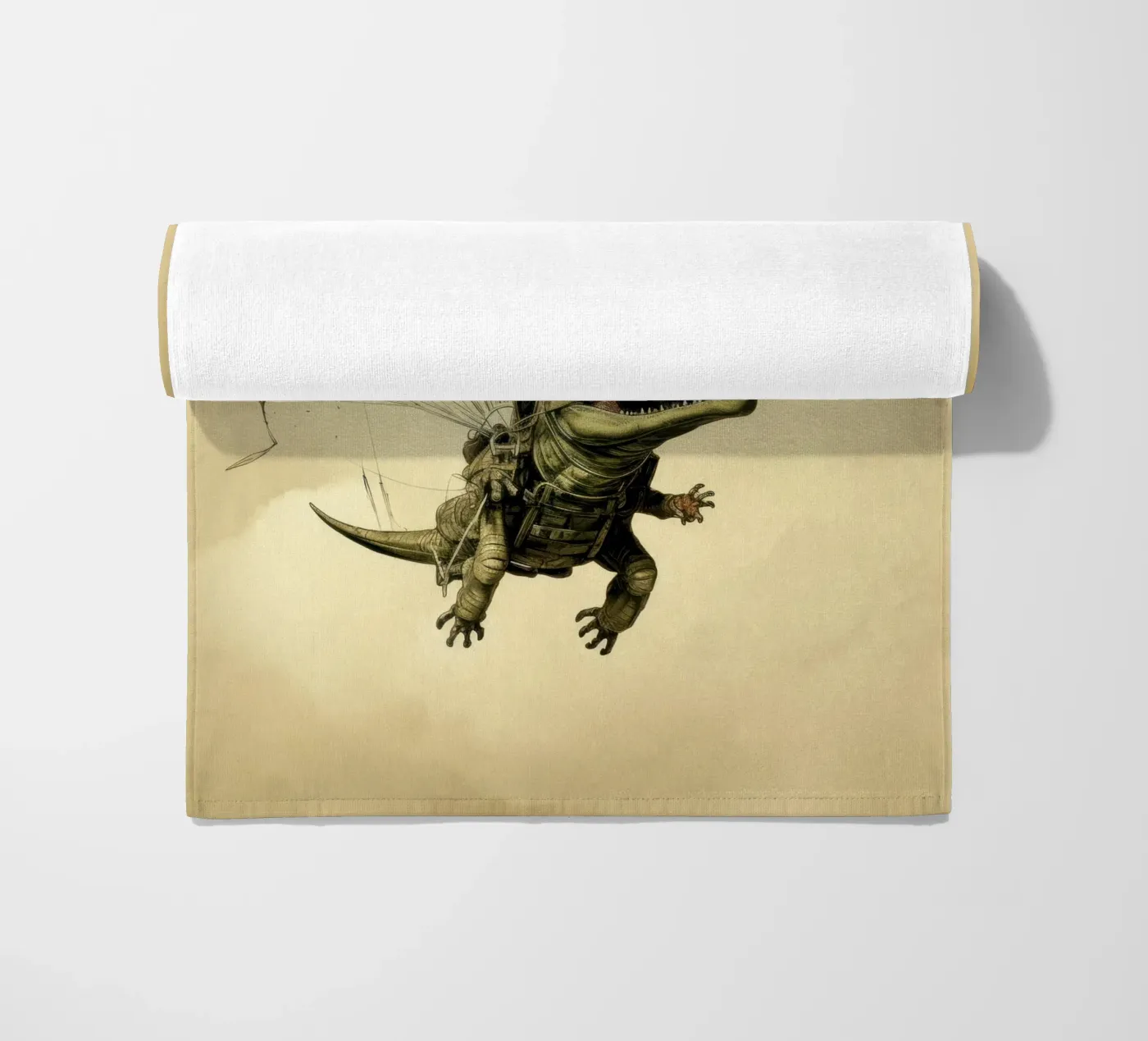 Croco strandhanddoek van Luna & Noctua