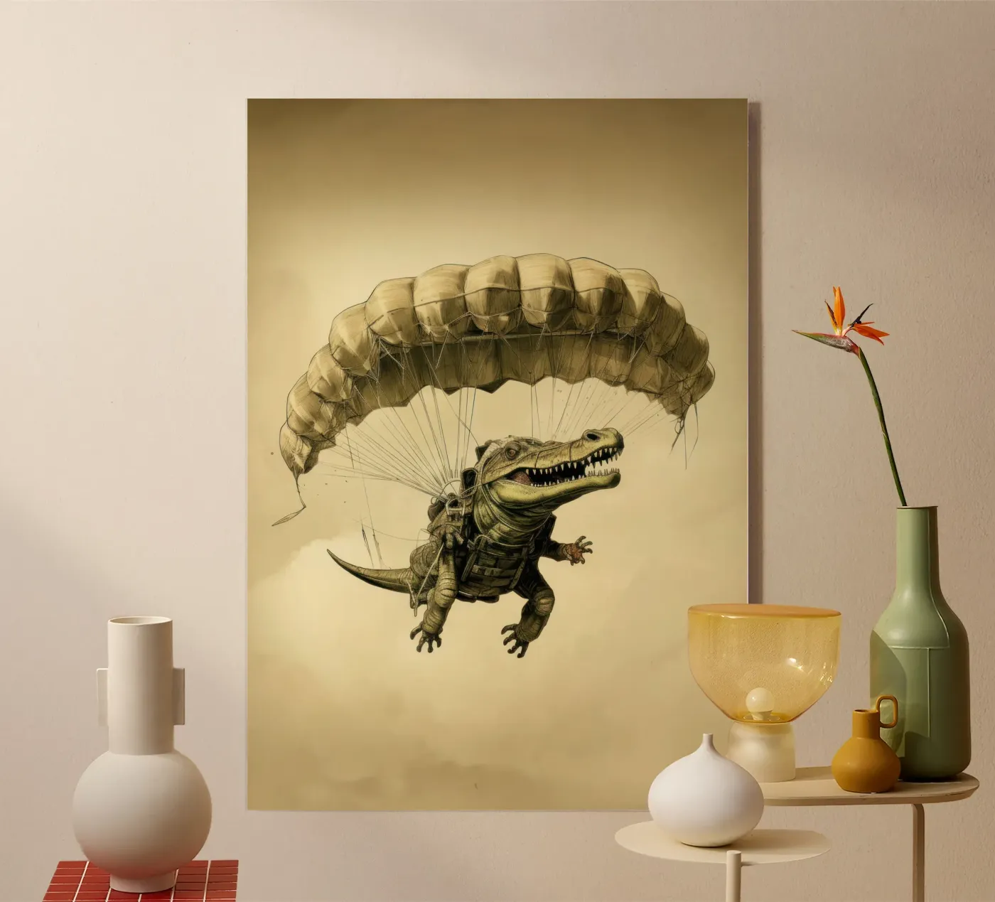 Croco Acryl-Glas von Luna & Noctua