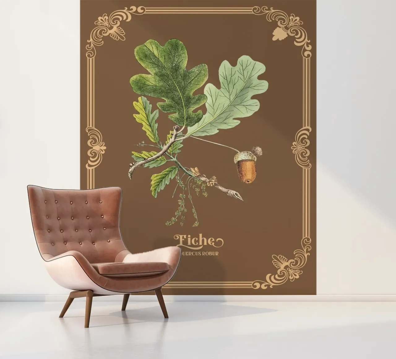 Eiche fotobehang van Luna & Noctua