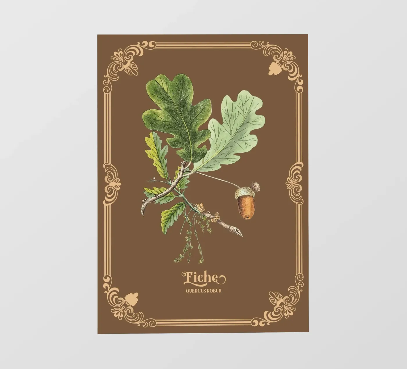 Eiche fotobehang van Luna & Noctua