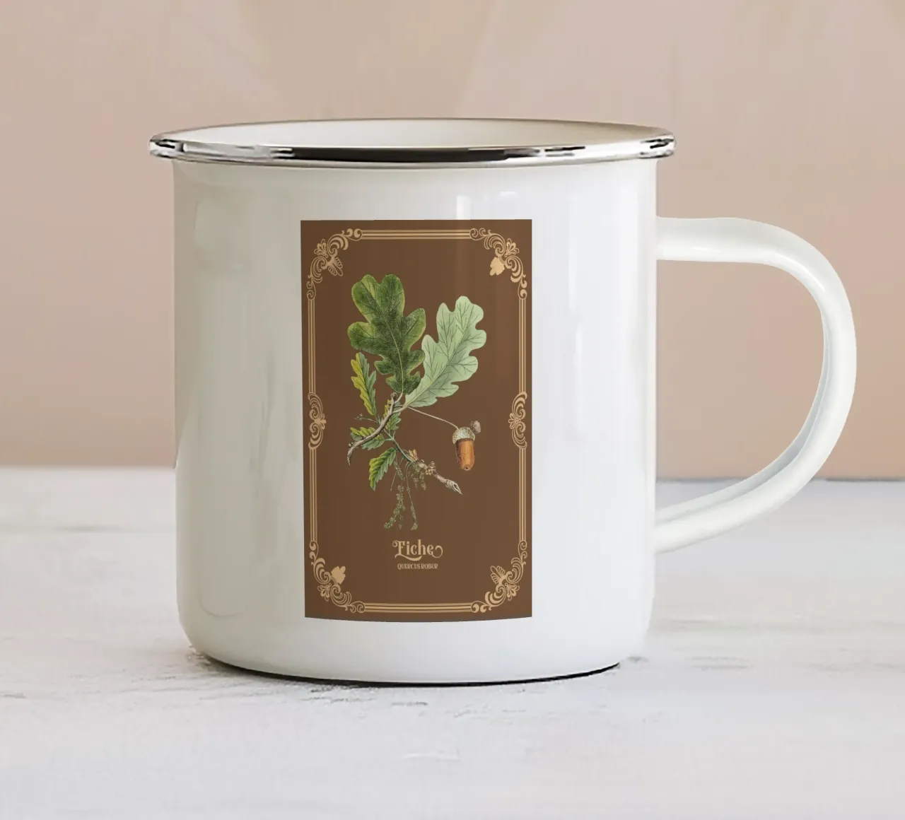 Eiche tazza in smalto da Luna & Noctua