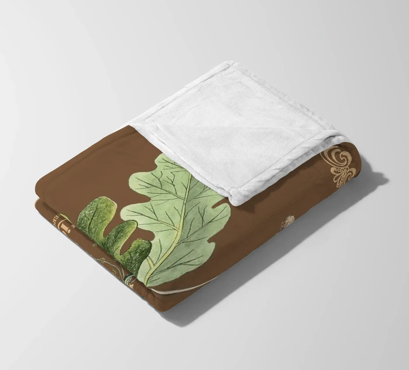 Eiche fleece blanket by Luna & Noctua
