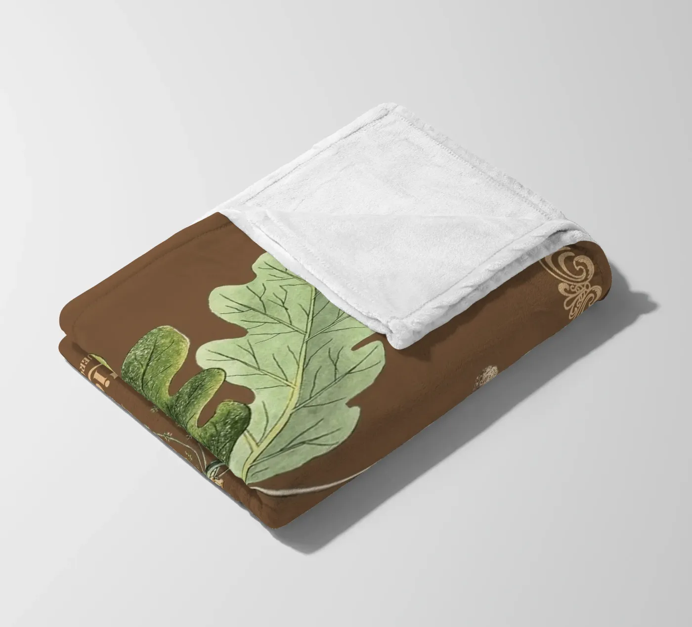 Eiche fleece blanket by Luna & Noctua