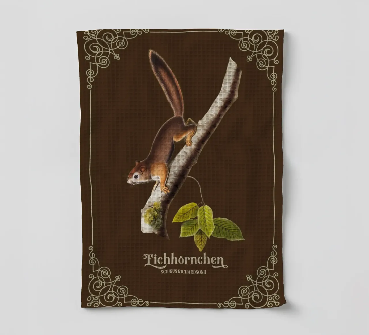 Eichhörnchen canovaccio da cucina da Luna & Noctua