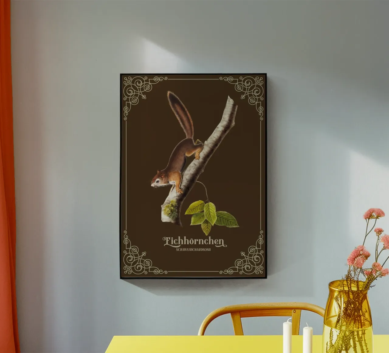 Eichhörnchen plexiglass da Luna & Noctua