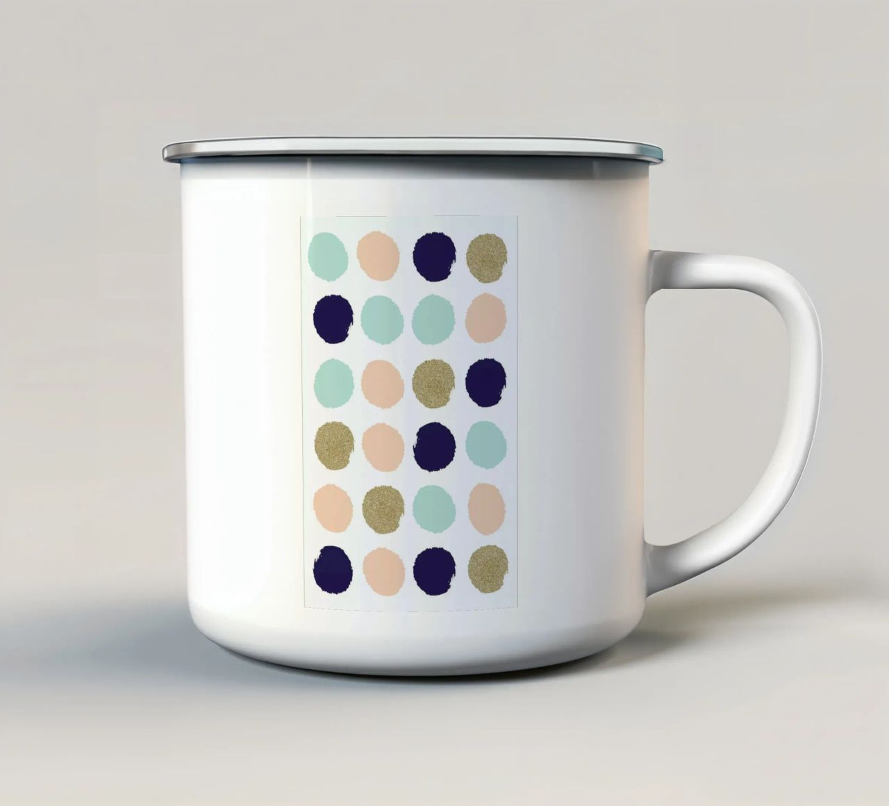 Wren tazza in smalto da Charlotte Winter