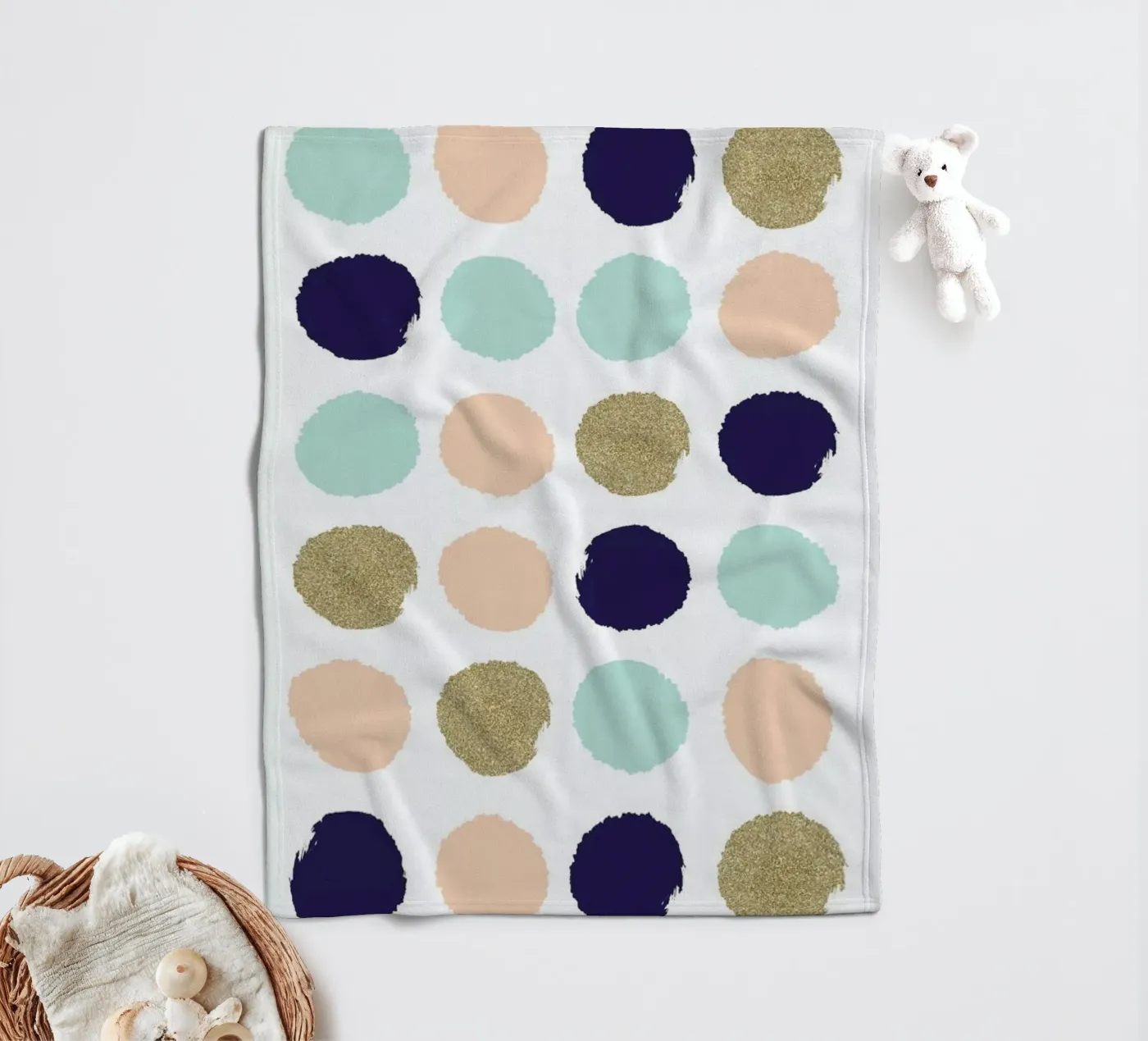 Wren fleecedeken van Charlotte Winter