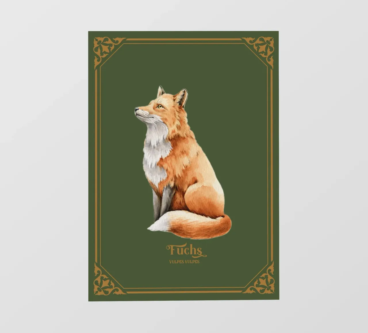 Fuchs fotobehang van Luna & Noctua