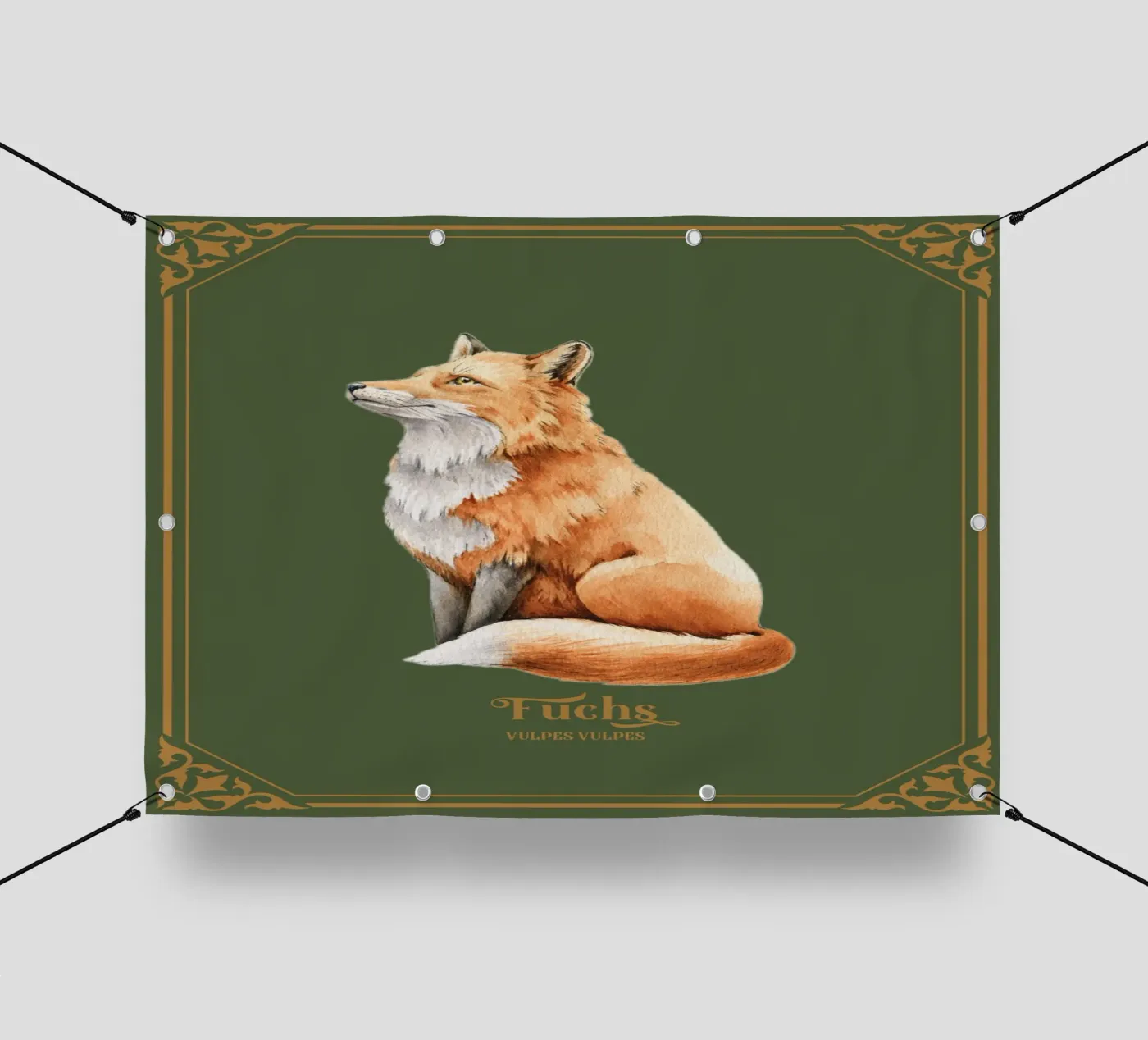 Fuchs pvc-zeil van Luna & Noctua