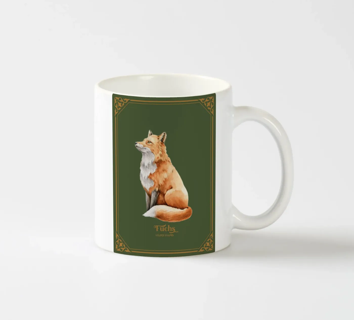 Fuchs ceramic mug by Luna & Noctua