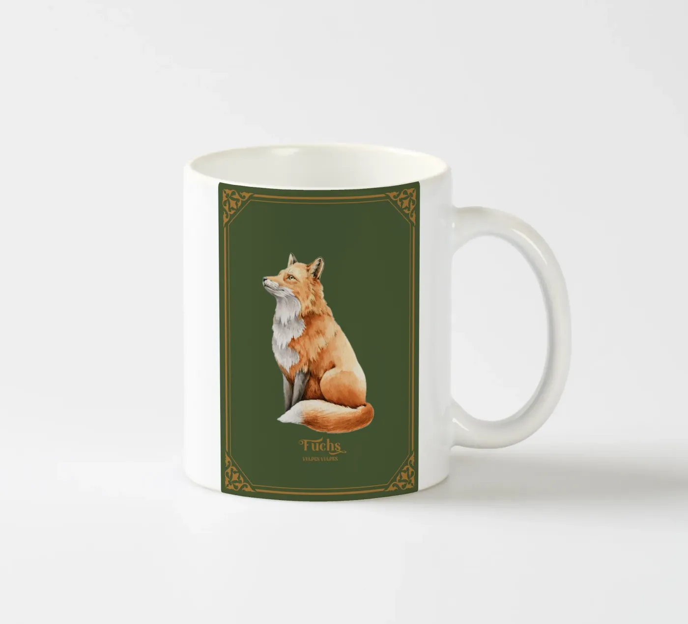 Fuchs ceramic mug by Luna & Noctua