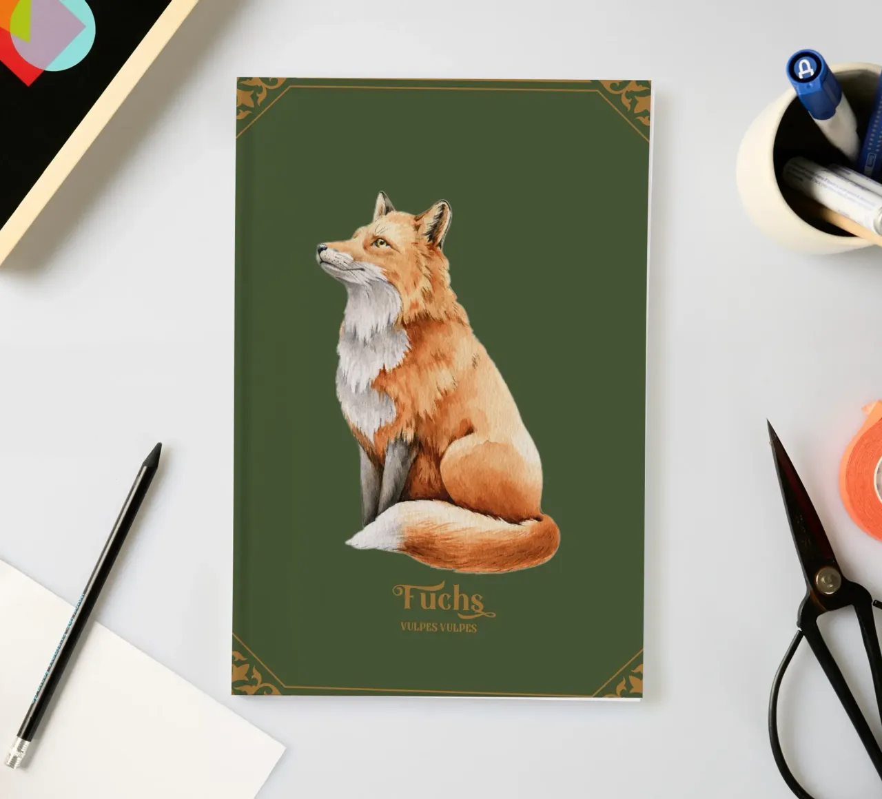 Fuchs notebook by Luna & Noctua