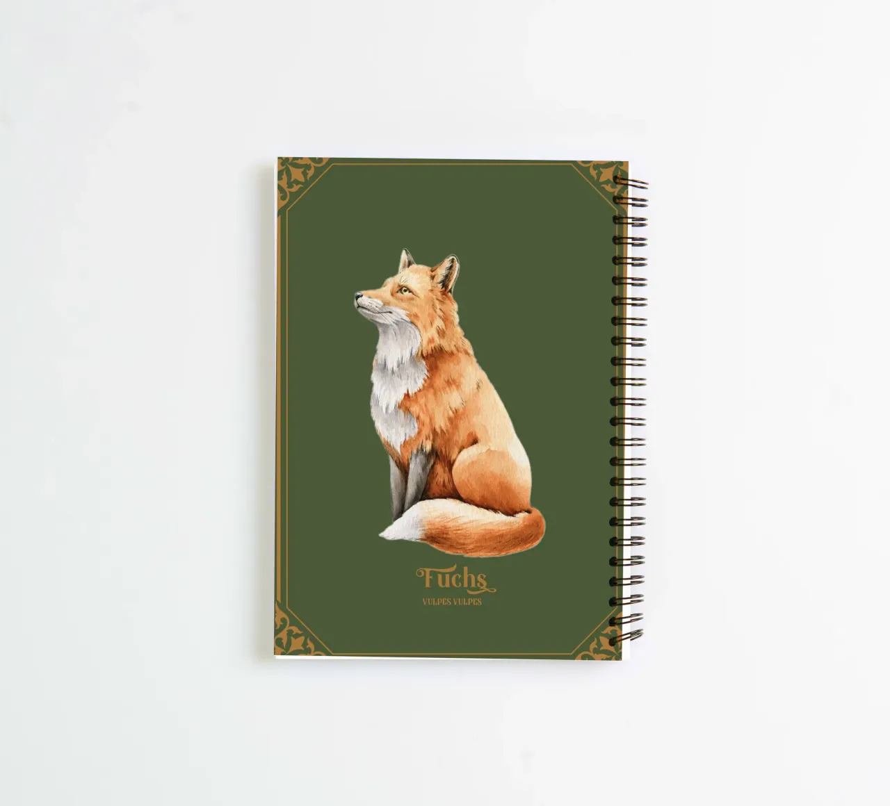 Fuchs notitieboek met spiraal van Luna & Noctua