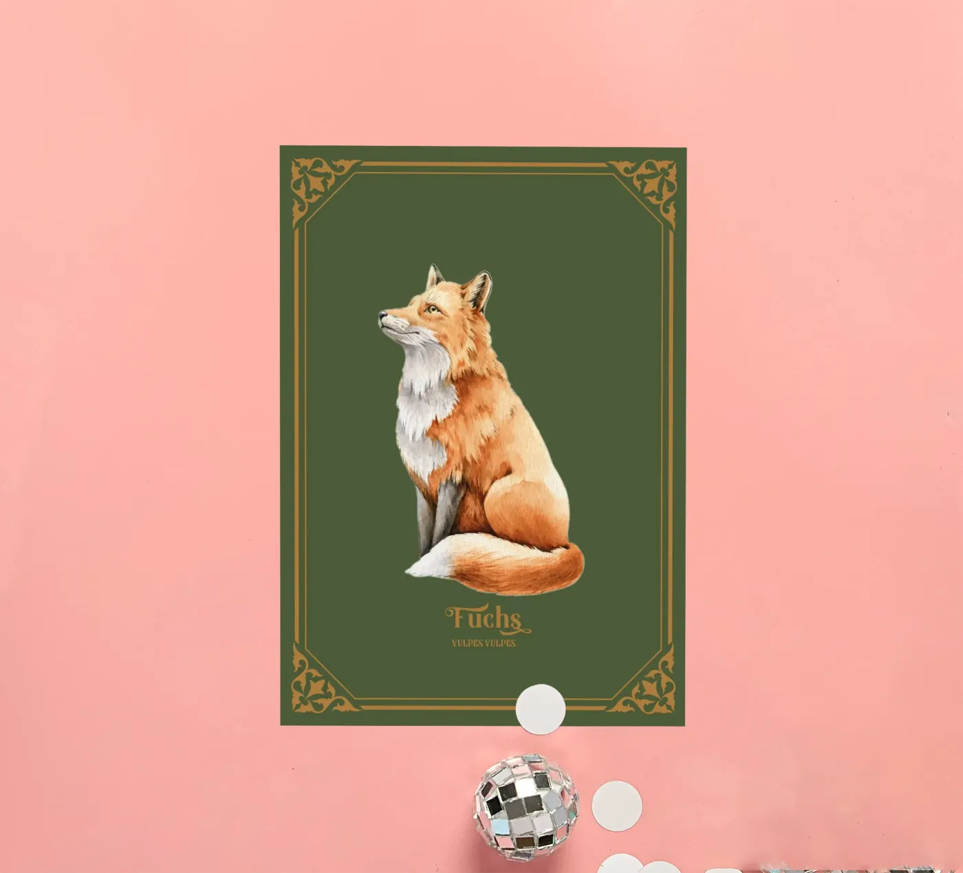 Fuchs Sticker von Luna & Noctua