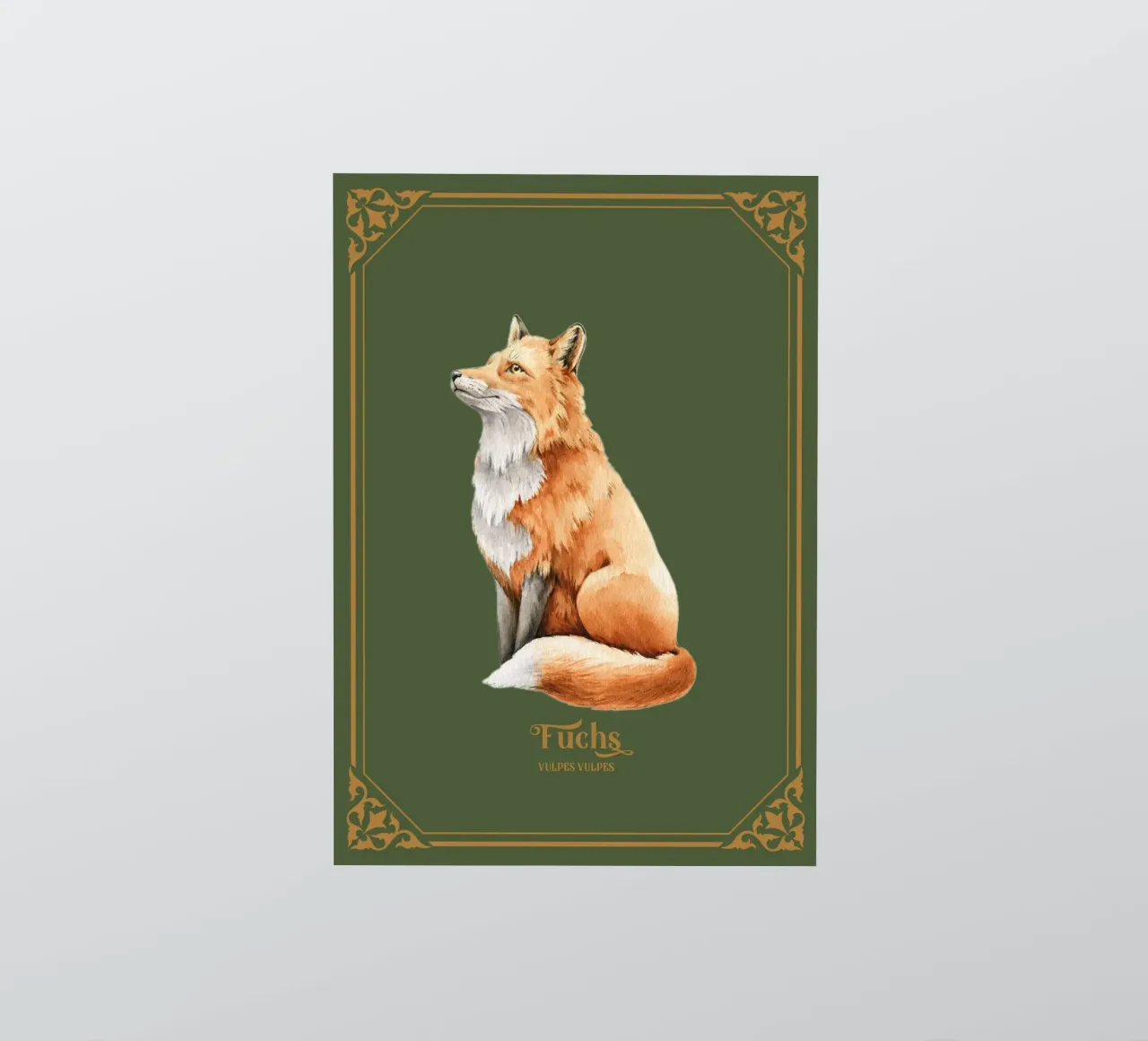 Fuchs sticker van Luna & Noctua