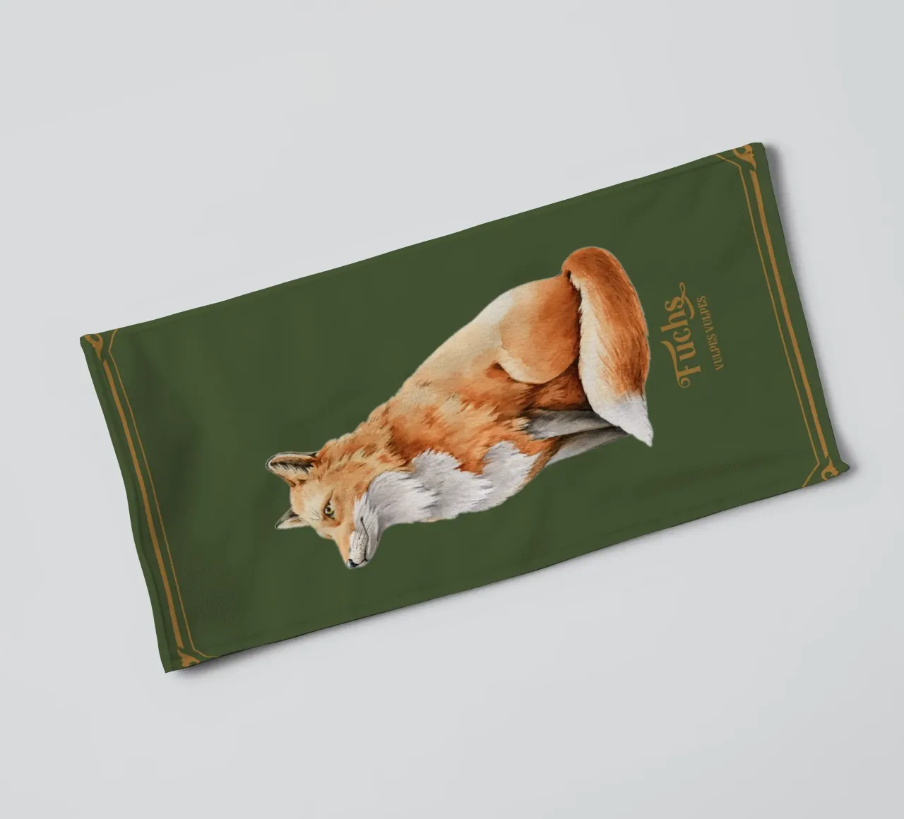 Fuchs badhanddoek van Luna & Noctua