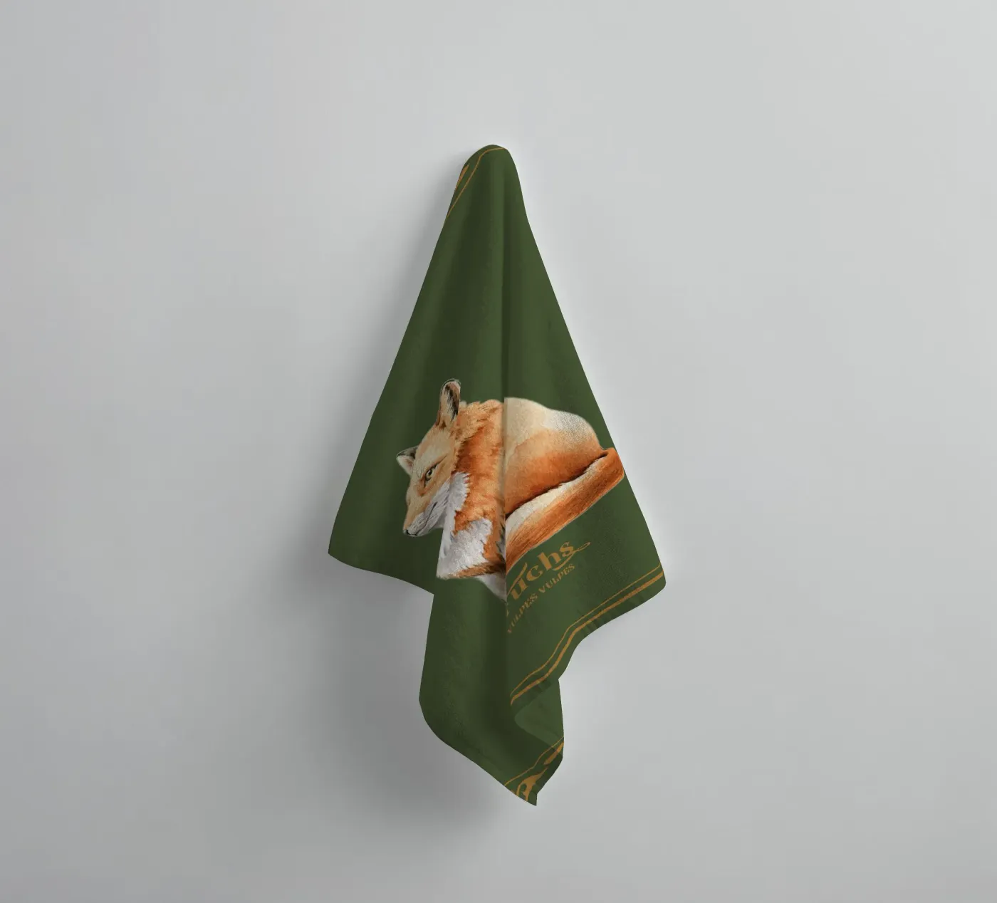 Fuchs badhanddoek van Luna & Noctua