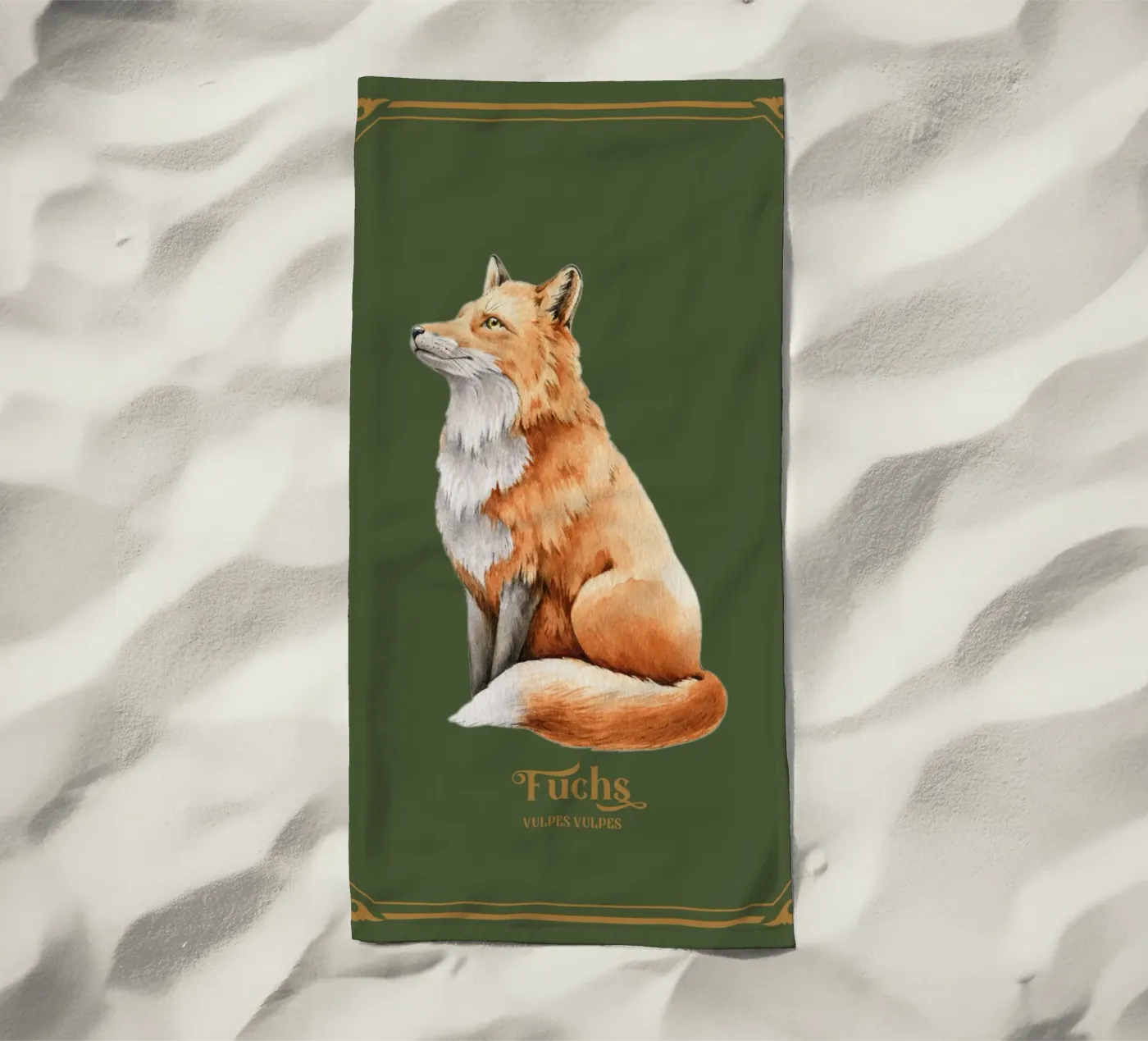 Fuchs serviette de plage de Luna & Noctua