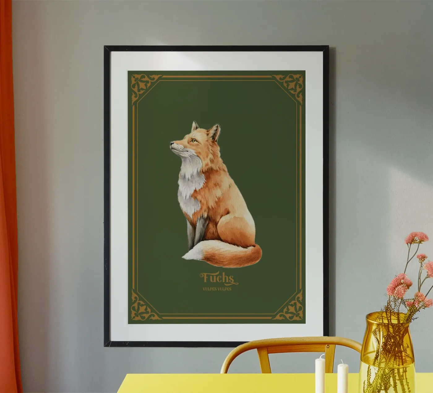 Fuchs poster de Luna & Noctua