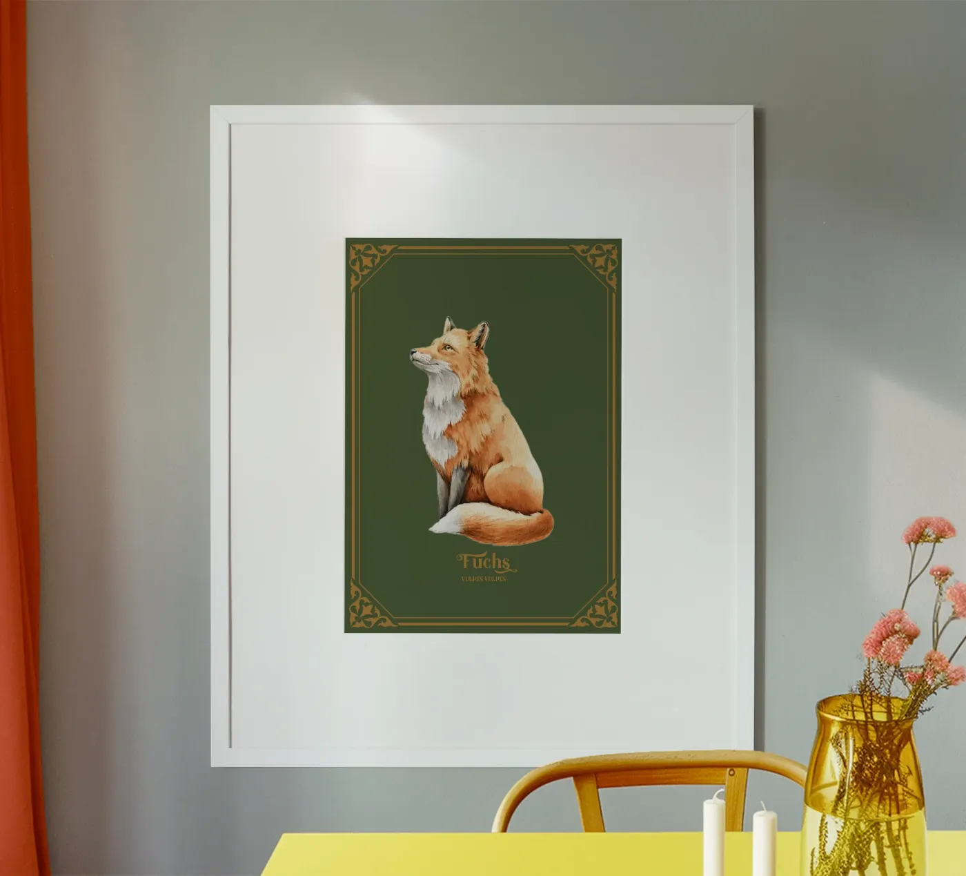 Fuchs poster de Luna & Noctua