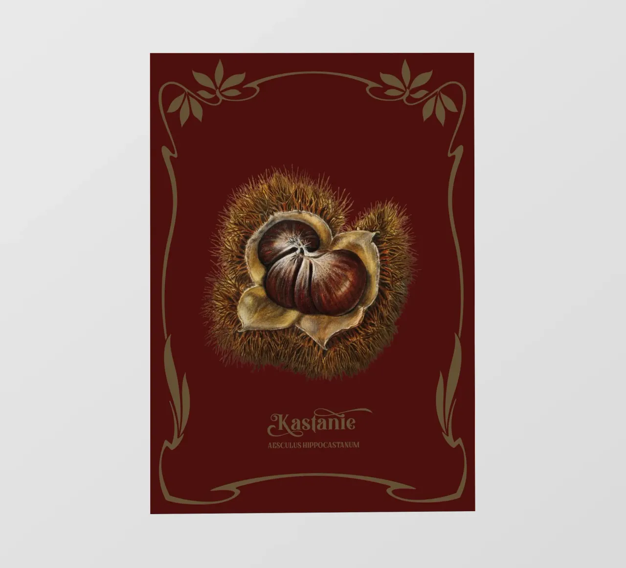 Kastanie telo in pvc da Luna & Noctua