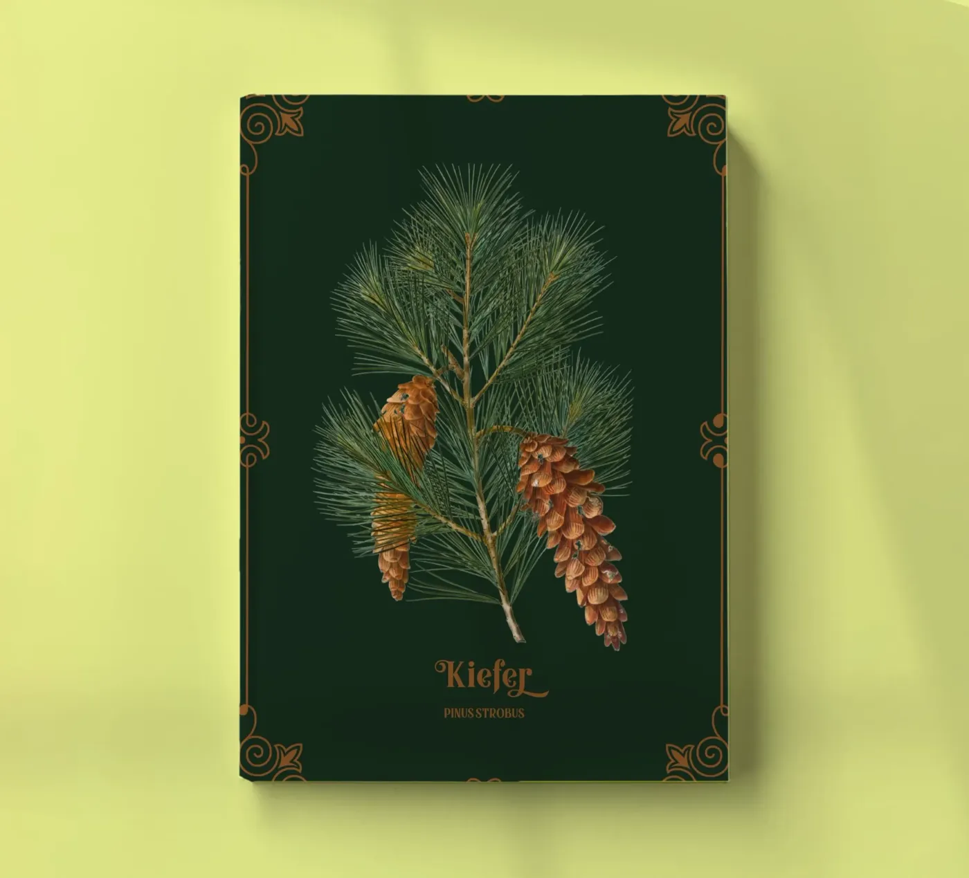 Kiefer Notizbuch von Luna & Noctua