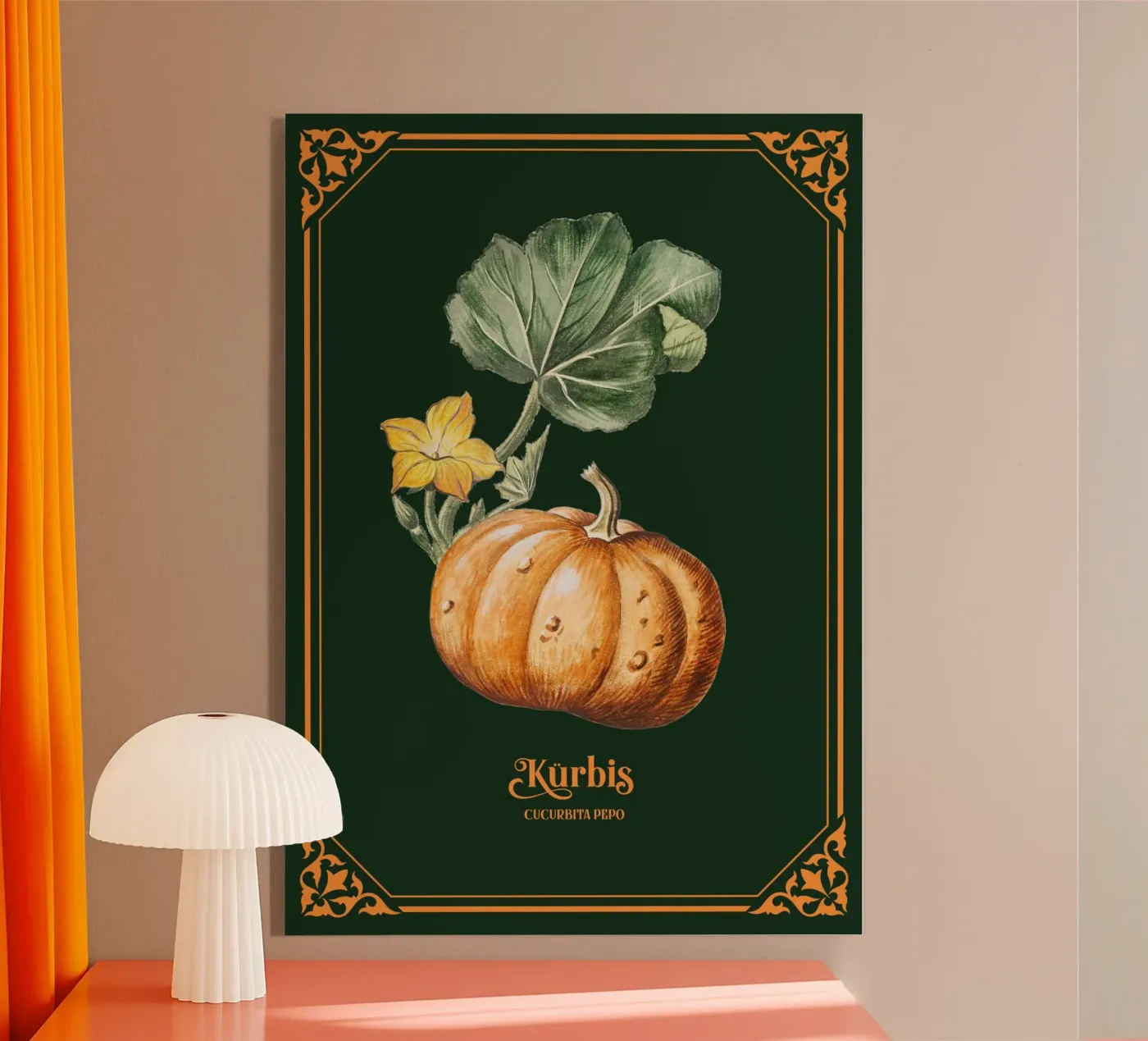 Kürbis plexiglass da Luna & Noctua