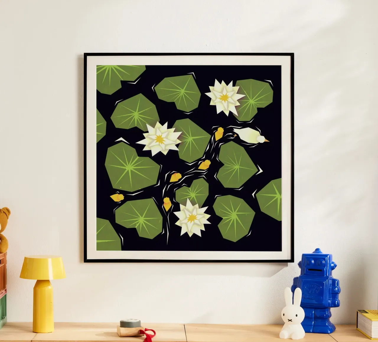 Through The Maze Of Lillies carta hahnemühle da Yetiland