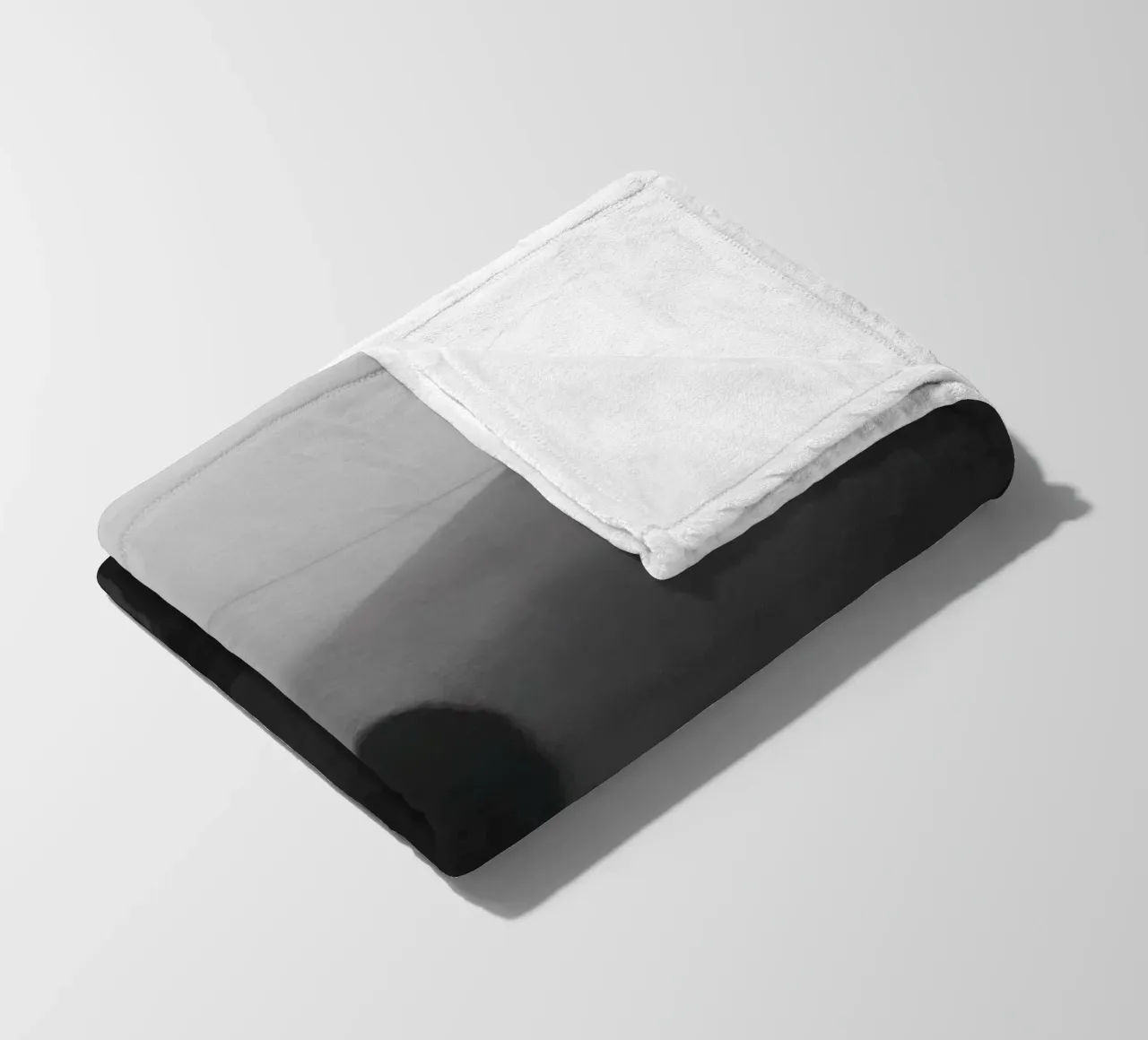 Aspettando nella nebbia coperta in pile da Black & White