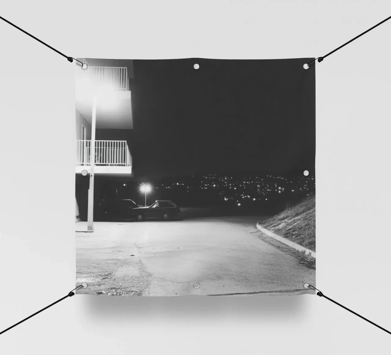 Luci notturne urbane telo in pvc da Black & White