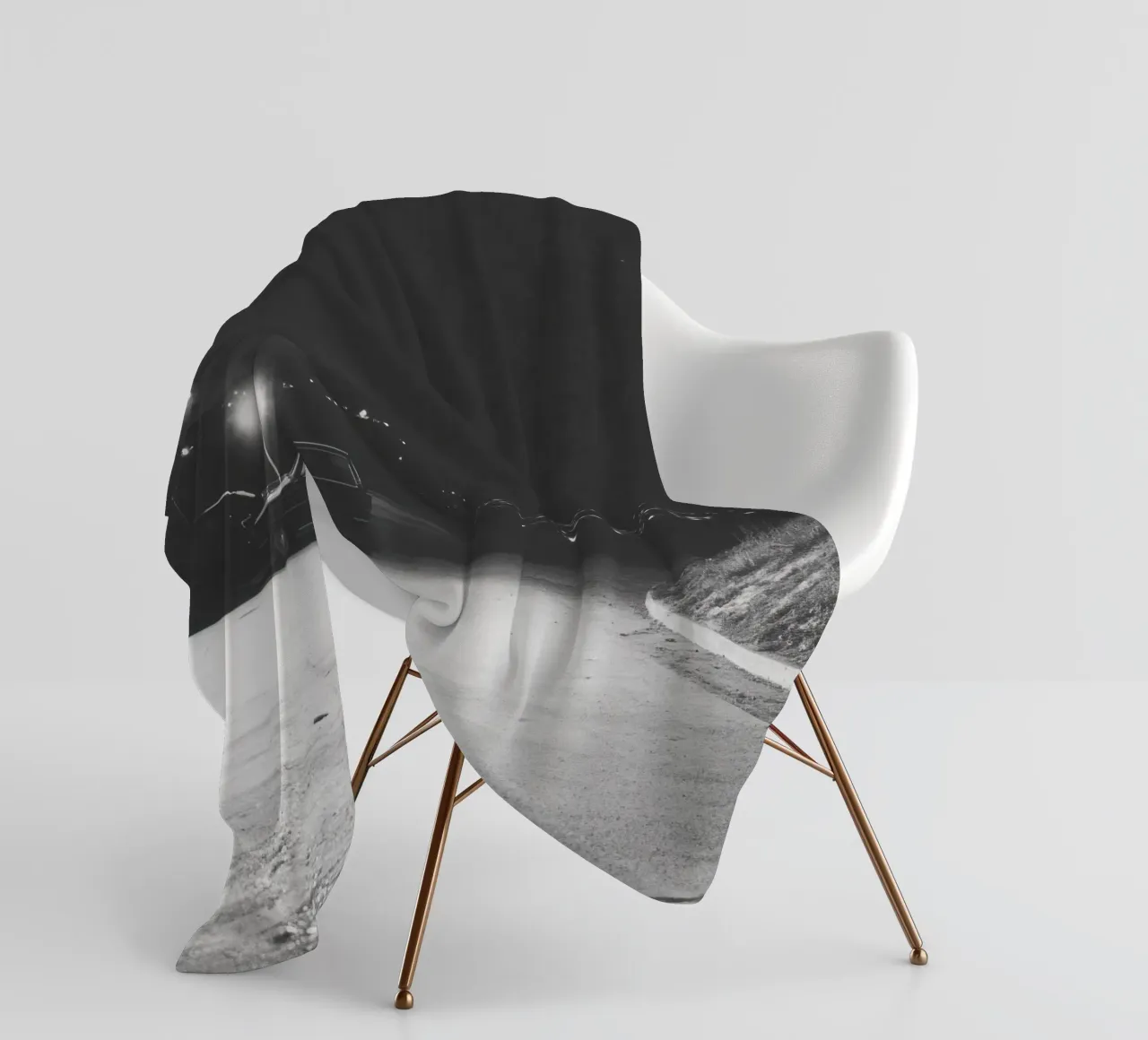 Luci notturne urbane coperta in pile da Black & White