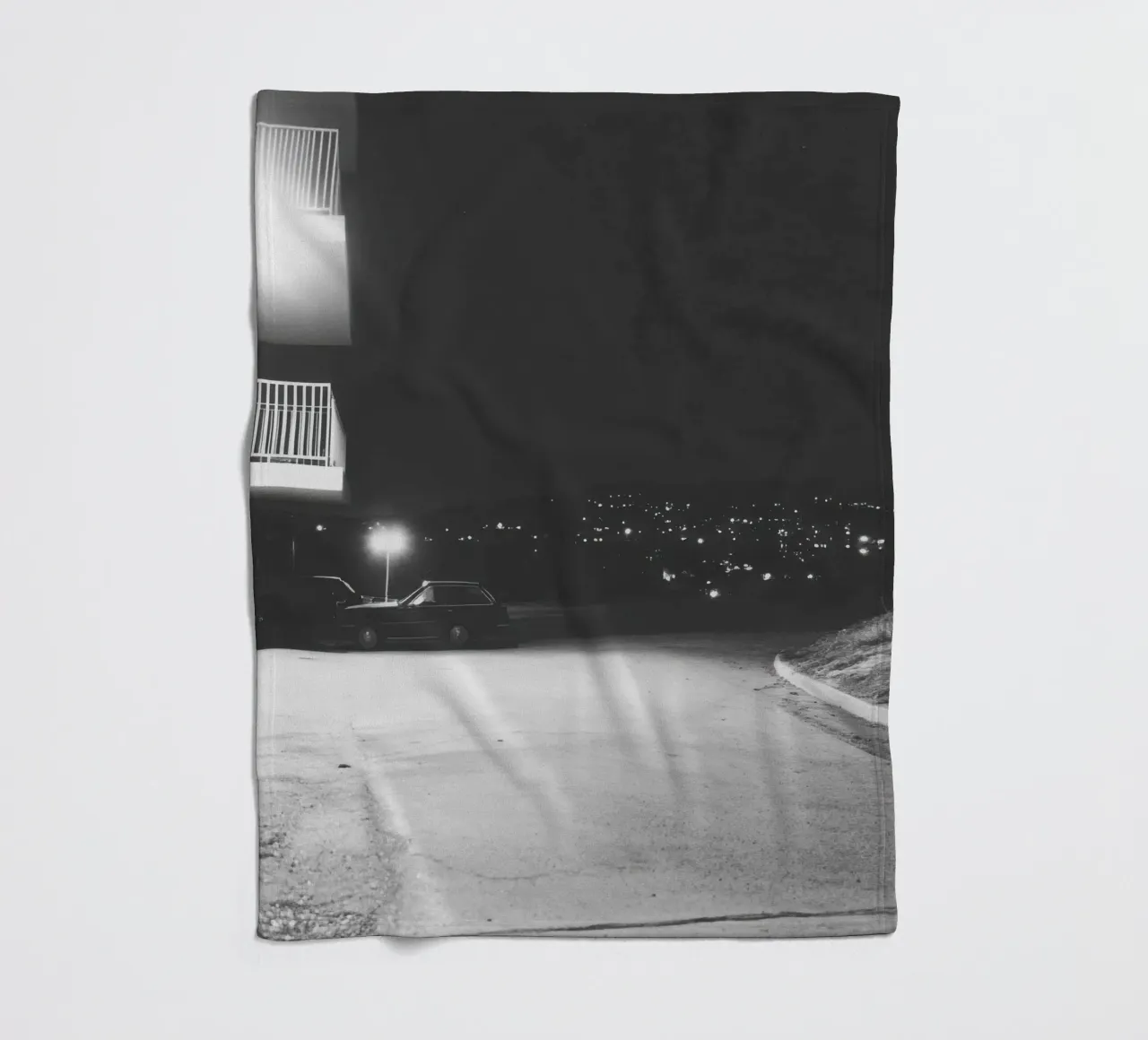 Luci notturne urbane coperta in pile da Black & White