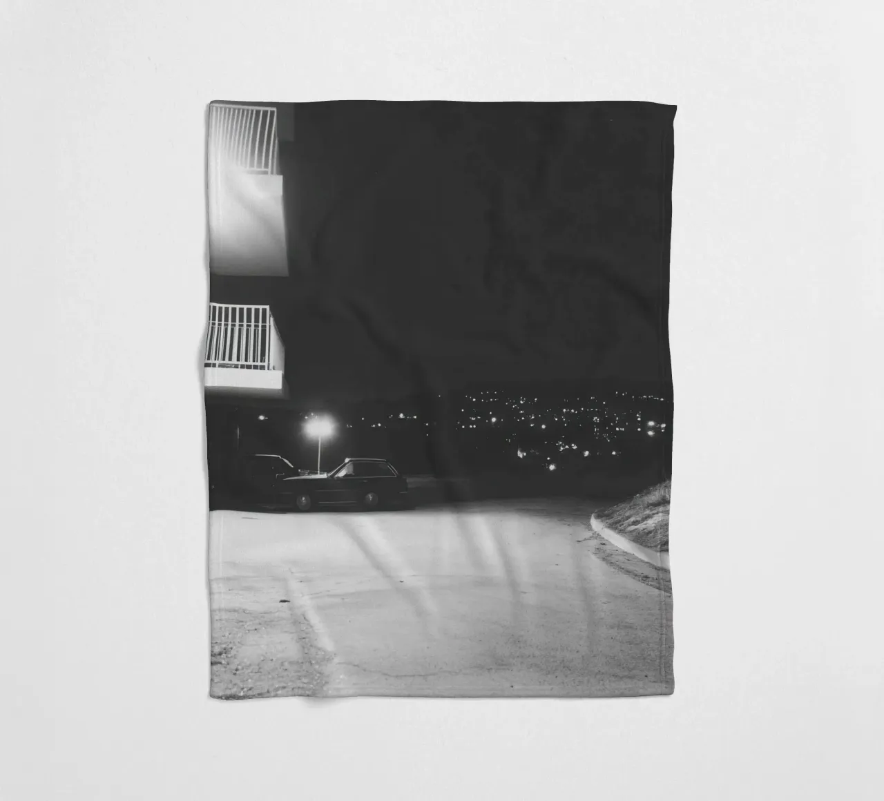 Luci notturne urbane coperta in pile da Black & White