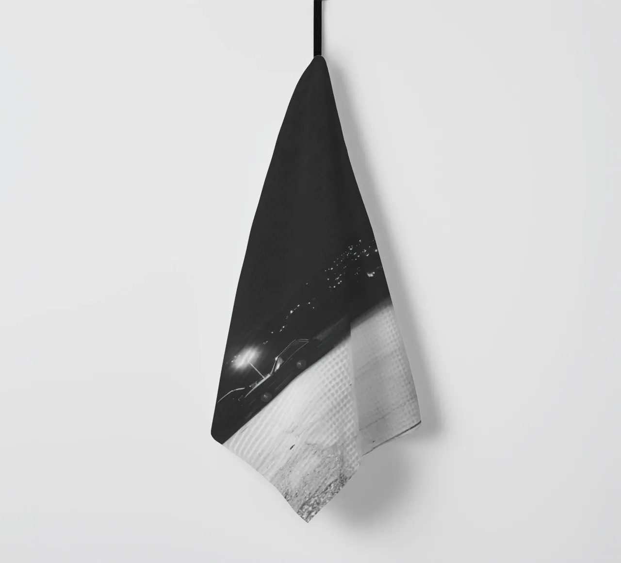 Luci notturne urbane canovaccio da cucina da Black & White