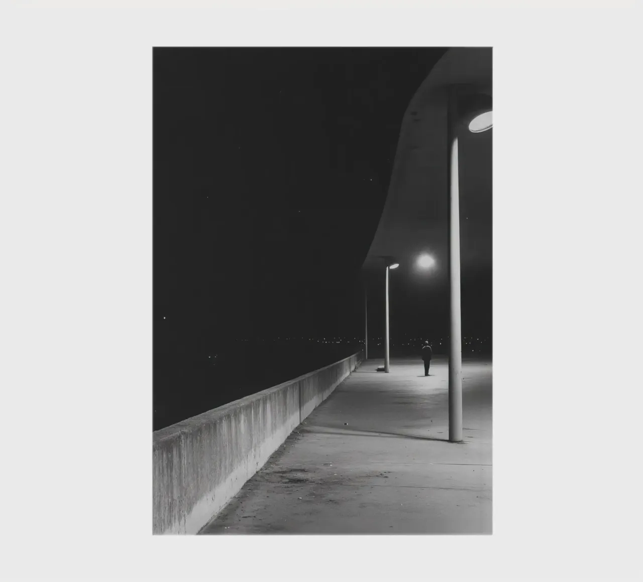 Solitude Nocturne notebook by Black & White